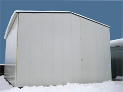 Storage shed - general view