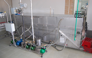 Tunnel pasteuriser